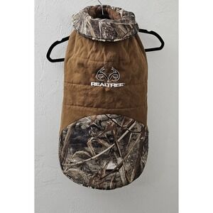 Realtree Camo Fleece Dog Jacket Size L/XL Large/Extra Large Pet Coat Warm Vest